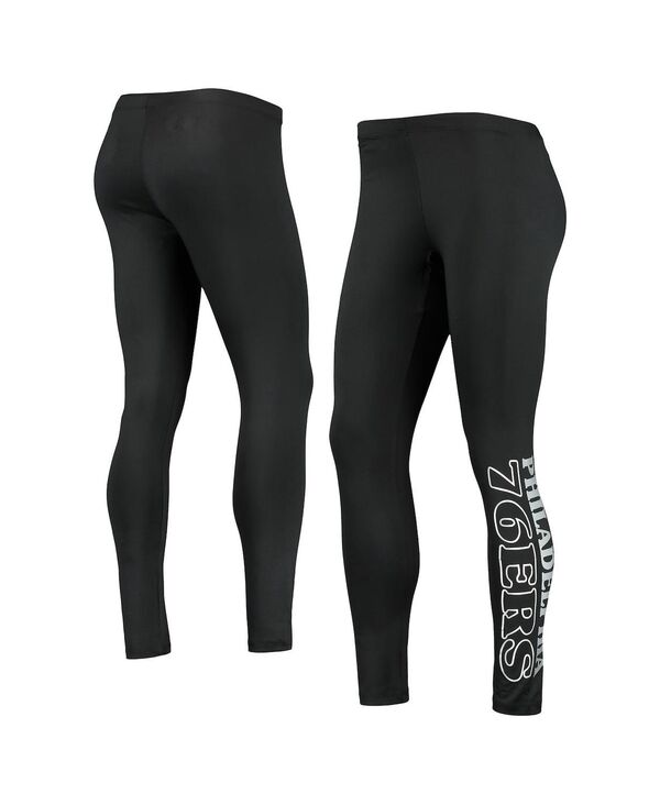 yz J[ oNX fB[X MX {gX Women's Black Philadelphia 76ers Stadium Leggings Black