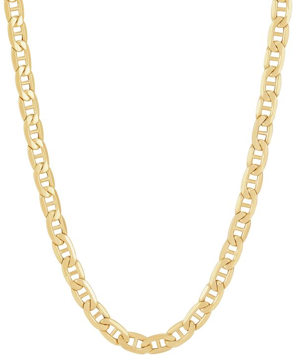 チョーカー 【送料無料】 イタリアン ゴールド レディース ネックレス・チョーカー・ペンダントトップ アクセサリー Polished Mariner Link 22" Chain Necklace (5.5mm) in 10k Gold Yellow Gold