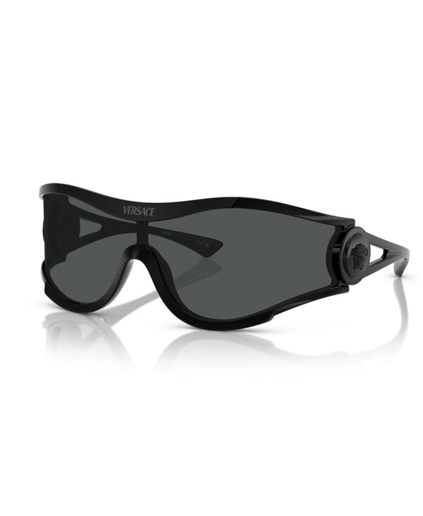 ヴェルサーチ 【送料無料】 ヴェルサーチ レディース サングラス・アイウェア アクセサリー Unisex Sunglasses Ve4475 Black