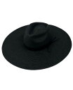 【送料無料】 マーカスアドレール レディース 帽子 アクセサリー Women's Straw Floppy Hat Black