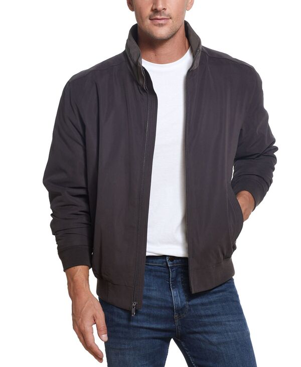 ウェザープルーフ メンズ アウター ジャケット・ブルゾン ジャケット Weatherproof Men's Microfiber Bomber Jacket Java