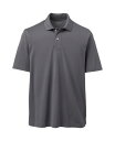 【送料無料】 ランズエンド メンズ ポロシャツ トップス Men's School Uniform Short Sleeve Polyester Polo Soapstone