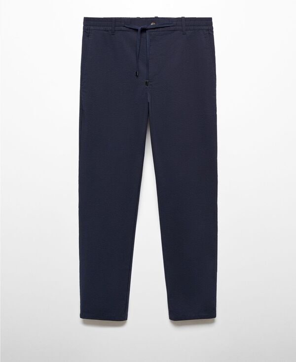 ̵ ޥ  奢ѥ ܥȥॹ Men's Cotton Seersucker Drawstring Pants ...