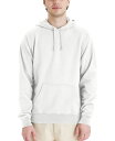【送料無料】 ヘインズ メンズ パーカー・スウェット フーディー アウター Men's Garment Dyed Fleece Hoodie White