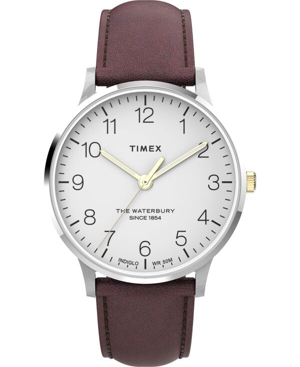 ■ブランド Timex (タイメックス)■商品名 Men's Waterbury Brown Leather Watch 40mm■商品は海外よりお取り寄せの商品となりますので、お届けまで10日-14日前後お時間頂いております。 ■ブランド...