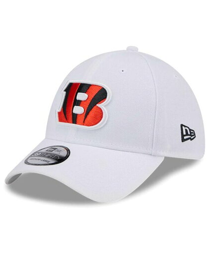 【送料無料】 ニューエラ メンズ 帽子 アクセサリー Men's White Cincinnati Bengals Main 39Thirty Flex Hat White 【送料無料】 ニューエラ メンズ 帽子 アクセサリー Men's White Cincinnati Bengals Main 39Thirty Flex Hat White