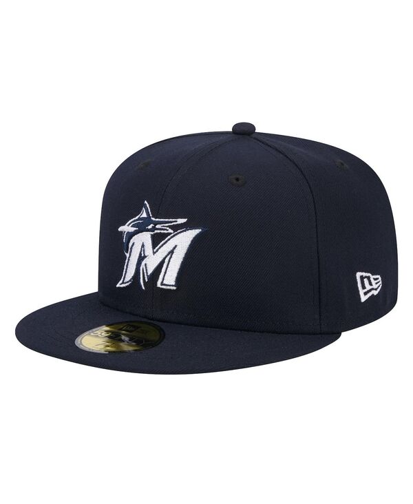 ReVida ŷԾŹ㤨֥˥塼  ꡼ ˹  New Era Men's Navy Miami Marlins White Logo 59Fifty Fitted Hat Navy ͥӡפβǤʤ14,480ߤˤʤޤ