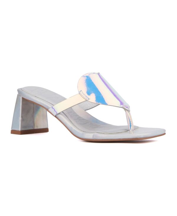 【送料無料】 オリビアミラー レディース サンダル シューズ Women's Lover Gurl Heel Sandal Iridescent