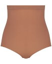 【送料無料】 スパンク レディース パンツ アンダーウェア Women's High-Waisted Shaping Briefs 10399R Cafe Au...