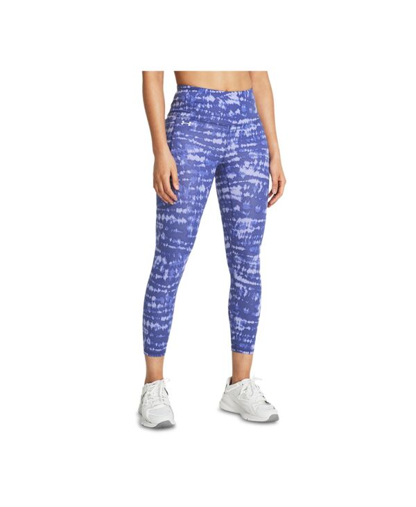 【送料無料】 アンダーアーマー レディース レギンス ボトムス Women's Printed Motion Ankle Leggings Celeste / Baja Blue / White