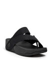 【送料無料】 フィットフロップ メンズ サンダル シューズ Men's Sling Weave Toe Post Sandals Black/sea