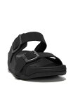 【送料無料】 フィットフロップ メンズ サンダル シューズ Men's Gogh Moc Buckle Leather Slides Black