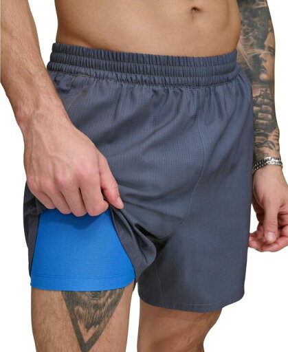 【送料無料】 ダナ キャラン ニューヨーク メンズ ハーフパンツ・ショーツ 水着 Men's Tonal Logo Stretch 5" Volley Shorts Charcoal 【送料無料】 ダナ キャラン ニューヨーク メンズ ハーフパンツ・ショーツ 水着 Men's Tonal Logo Stretch 5" Volley Shorts Charcoal