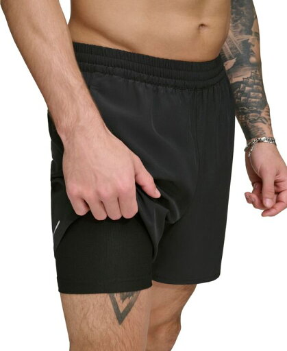 【送料無料】 ダナ キャラン ニューヨーク メンズ ハーフパンツ・ショーツ 水着 Men's Stretch Hybrid 5" Volley Shorts Black 【送料無料】 ダナ キャラン ニューヨーク メンズ ハーフパンツ・ショーツ 水着 Men's Stretch Hybrid 5" Volley Shorts Black