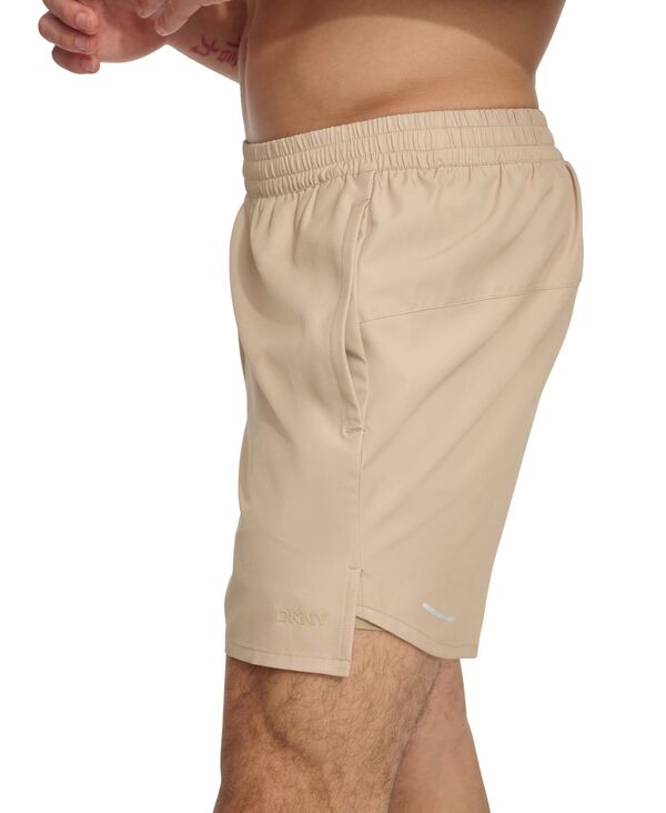 【送料無料】 ダナ キャラン ニューヨーク メンズ ハーフパンツ・ショーツ 水着 Men's Stretch Hybrid 5" Volley Shorts Tan