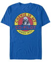 【送料無料】 フィフスサン メンズ Tシャツ トップス Star Wars Men's Classic Chewie Is My Co-Pilot Short Sleeve T-Shirt Royal