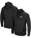 【送料無料】 コロシアム メンズ パーカー・スウェット フーディー アウター Men's Black Michigan Wolverines Blackout 3.0 Tonal Raglan Full-Zip Hoodie Black