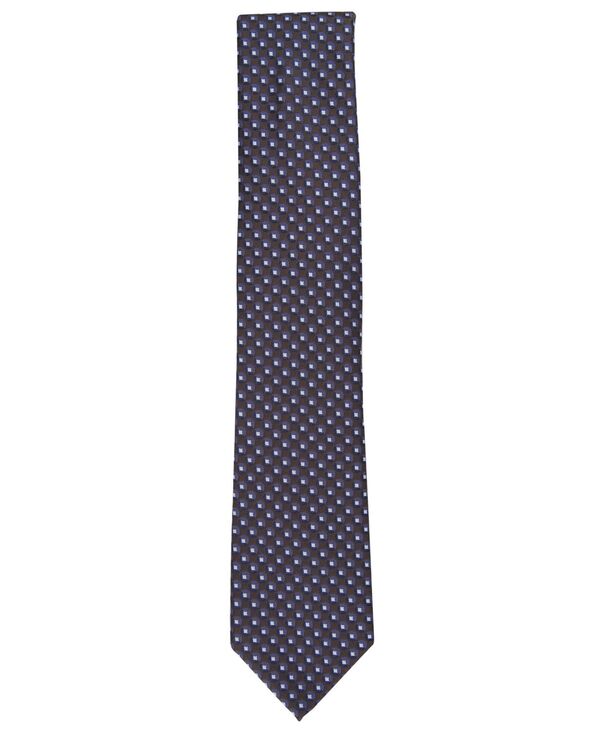 【送料無料】 ペリーエリス メンズ ネクタイ アクセサリー Men's Berman Dot Tie Brown