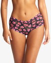 【送料無料】 ハンキーパンキー レディース パンツ アンダーウェア Printed Signature Lace Boyshort Underwear Wond...