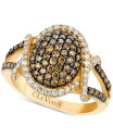 【送料無料】 ル ヴァン レディース リング アクセサリー Chocolatier® Diamond Oval Cluster Ring (1 ct. ...