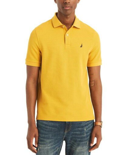 【送料無料】 ナウティカ メンズ ポロシャツ トップス Men's Classic-Fit Deck Polo Shirt Goldstar 【送料無料】 ナウティカ メンズ ポロシャツ トップス Men's Classic-Fit Deck Polo Shirt Goldstar
