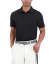 【送料無料】 ベンシャーマン メンズ ポロシャツ トップス Solid Tech Pique Sports Fit Polo Black