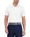 【送料無料】 ベンシャーマン メンズ ポロシャツ トップス Solid Tech Pique Sports Fit Polo White