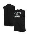 【送料無料】 プロファイル メンズ タンクトップ トップス Men's Black Las Vegas Raiders Big and Tall Muscle ...