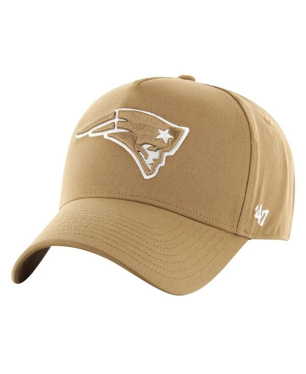 【送料無料】 47ブランド メンズ 帽子 アクセサリー 47 Brand Men's Tan New England Patriots Ballpark MVP Adjustable Hat Tan