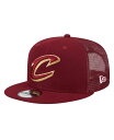 【送料無料】 ニューエラ メンズ 帽子 アクセサリー Men's Wine Cleveland Cavaliers Evergreen Meshback 9FI...