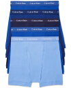 カルバンクライン メンズ ボクサーパンツ アンダーウェア Men's 5-Pack. Cotton Classic Boxer Briefs Periwinkl...