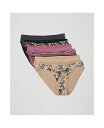 【送料無料】 パクト レディース パンツ アンダーウェア Women's Everyday Classic Fit Bikini 6-Pack Vineyard