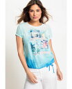 【送料無料】 オルセン レディース シャツ トップス Women's Short Sleeve South Beach Tee Light turquoise(4)