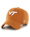 【送料無料】 47ブランド レディース 帽子 アクセサリー 47 Brand Women's Burnt Orange Virginia Tech Hokies Miata Clean Up Adjustable Hat Burnt Orange