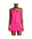 【送料無料】 ランズエンド レディース トップのみ 水着 Women's DDD-Cup Chlorine Resistant Tulip Hem Tankin...
