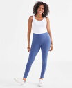 【送料無料】 スタイルアンドコー レディース レギンス ボトムス Women's High Rise Leggings New Uniform Blu(4)