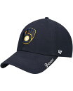 【送料無料】 47ブランド レディース 帽子 アクセサリー Women's Navy Milwaukee Brewers Team Miata Clean Up Adjustable Hat Navy