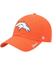 【送料無料】 47ブランド レディース 帽子 アクセサリー Women's Orange Denver Broncos Miata Clean Up Secondary Adjustable Hat Orange