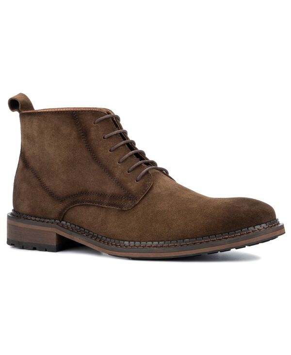 【送料無料】 ビンテージファンドリー メンズ ブーツ・レインブーツ シューズ Men's Otto Chukka Boots Brown