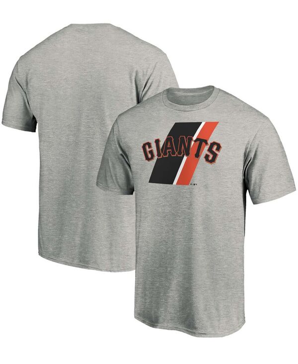 【送料無料】 ファナティクス メンズ Tシャツ トップス Men's Heathered Gray San Francisco Giants Prep Squad T-shirt Heather Gray