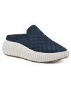 【送料無料】 ホワイトマウンテン レディース スニーカー シューズ Women's Dystant Slip On Platform Sneakers Navy Fabric(4)