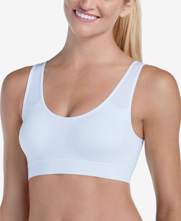 ジョッキー レディース ブラジャー アンダーウェア Modern Micro Seamfree Ballet Back Bralette 2405 White