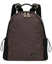 【送料無料】 カルバンクライン レディース バックパック・リュックサック バッグ Jessie Mesh Side Pocket Nylon Backpack Brown Khk(4)