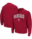 【送料無料】 コロシアム メンズ パーカー・スウェット アウター Men's Harvard Crimson Team Arch & Logo Tackle T...
