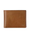 【送料無料】 ジョンストンアンドマーフィー メンズ 財布 アクセサリー Men's Rhodes 2-in-1 Billfold Wallet Tan Full Grain Leather(4)
