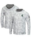 【送料無料】 コロシアム メンズ パーカー・スウェット アウター Men's Arctic Camo Michigan State Spartans OHT Military-Inspired Appreciation Long Sleeve Hoodie Top Arctic Camo(4)