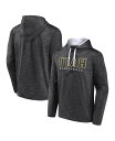 【送料無料】 ファナティクス メンズ パーカー・スウェット フーディー アウター Men's Heather Charcoal Utah Jazz Fast B...