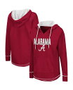 【送料無料】 コロシアム レディース パーカー・スウェット フーディー アウター Women's Crimson Alabama Crimson Tide Tunic Pullover Hoodie Crimson