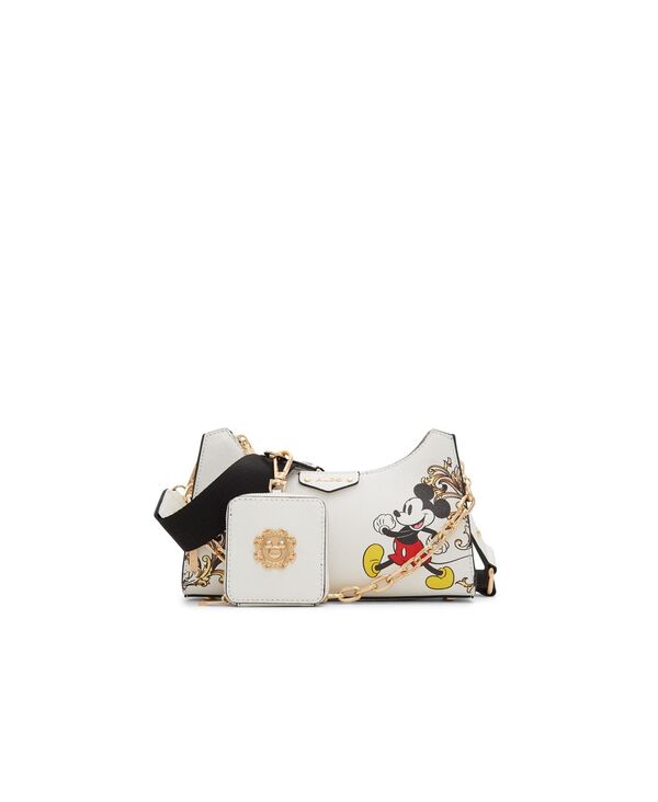 【送料無料】 アルド レディース ハンドバッグ バッグ D100 Mickey Friends Women's City Handbag White Black