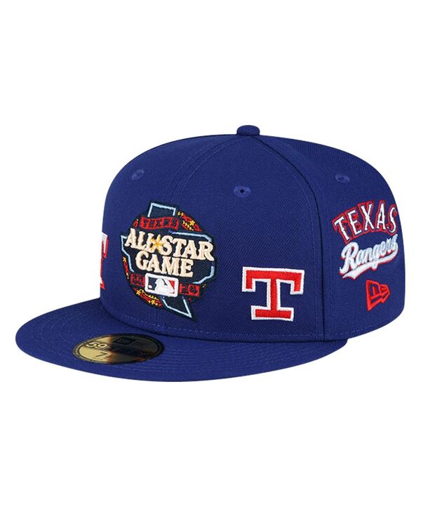 【送料無料】 ニューエラ メンズ 帽子 アクセサリー Men's Navy Texas Rangers 2024 MLB All-Star Game Multi 59FIFTY Fitted Hat Navy